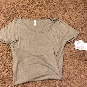 Gray top / leggings
